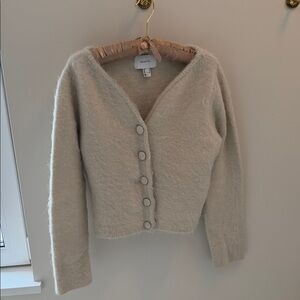 H&M EDITION mohair button cardigan sweater